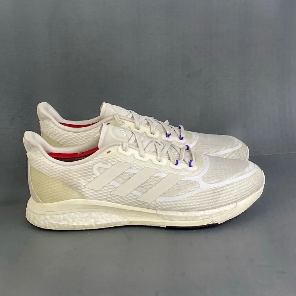 Adidas Supernova+ 'Aluminium' cream means sneaker shoes size  10